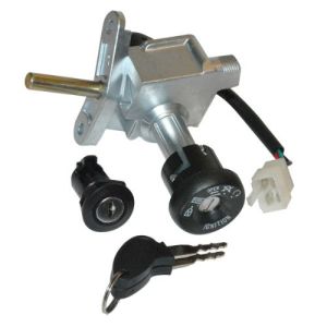 [SWI-026] SWITCH INTERRUPTOR DE ENCENDIDO Y SEGURO DE ASIENTO 12 Vcc CON JUEGO DE LLAVES