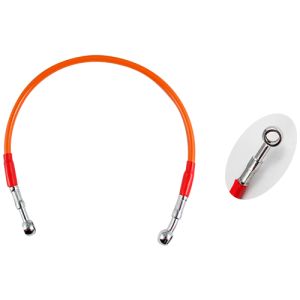 [MNG-A001] MANGUERA BOMBA DE FRENO NARANJA 500 mm