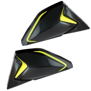 [CLJ-016] CUBIERTAS LATERALES DER / IZQ NEGRO/AMARILLO