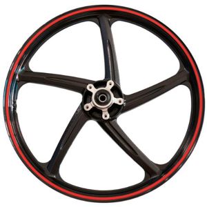 [RIN-064] RIN DELANTERO 1.4 X 17 NEGRO FILO ROJO 17"