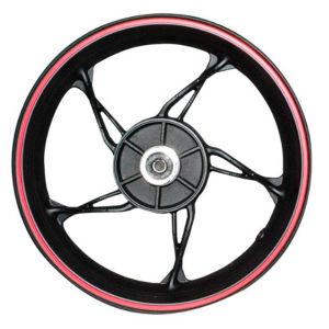 [RIN-055] RIN TRASERO 3.50 X 17 NEGRO FILO ROJO 17"