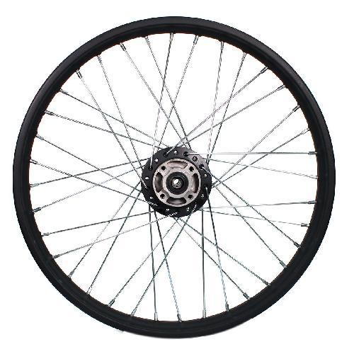 [E2-1122] RIN DELANTERO DE RAYOS 1.60 X 21 NEGRO MATE