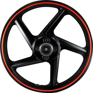 [RIN-098] RIN TRASERO 2.15 X 18 NEGRO / NARANJA 18"