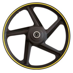 [RIN-062] RIN DELANTERO 1.4 X 18 NEGRO FILO AMARILLO 18"