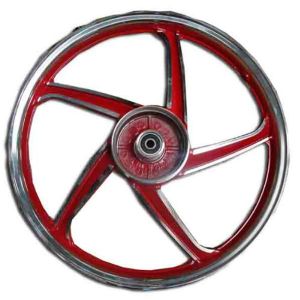 [RIN-029] RIN ALUMINIO TRASERO 1.6 X 17 ROJO 17"