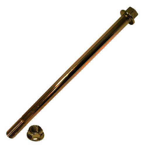 [B6-1003] Eje, color dorado, material metal (incluye tuerca). Largo XX mm