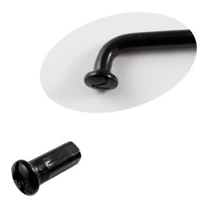 [RAY-042] RAYOS NEGROS TRASEROS INTERIOR Y EXTERIOR CON NIPLE 195 x 32mm