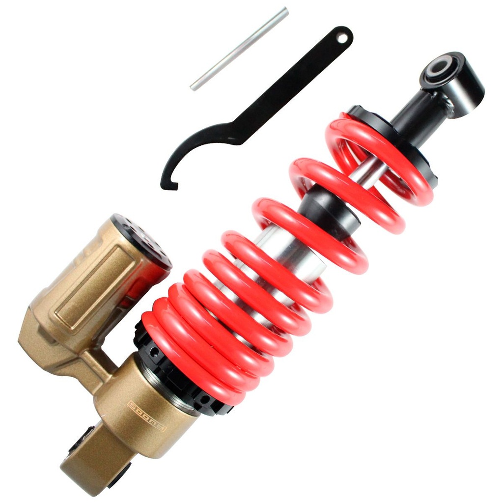 [AMO-039] AMORTIGUADOR ROJO C/ TANQUE GAS