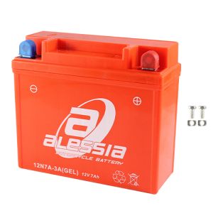 BATERIA GEL 12N7A-3A (POSITIVO A LA DER) 133 cm Altura /155 cm Base / 6 cm Ancho