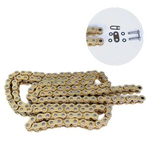 [CAD-004HOF] CADENA 428H x 136 GOLD REFORZADA CON ORING