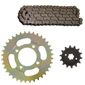 [KSP-IR13] KIT DE SROCKET CADENA REFORZADA 428H-104L SPROCKET 36T/14T