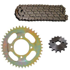 [KSP-IR24] KIT DE SPROCKET CADENA REFORZADA 428H-108L SPROCKET 38T/15T