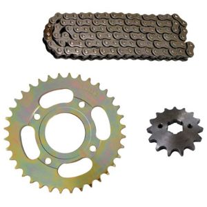[KSP-IR21] KIT DE SPROCKET CADENA REFORZADA 428H-124L SPROCKET 42T/15T