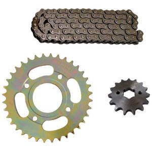 [KSP-IR22] KIT DE SPROCKET CADENA REFORZADA 428H-118L SPROCKET 39T/15T