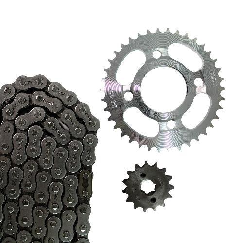 [KSP-F39] KIT DE SPROCKET CADENA REFORZADA 428H-102L SPROCKET 38T/15T