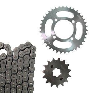 [KSP-F33] KIT DE SPROCKET CADENA REFORZADA 428H-126L 38T/15T