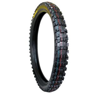 [LLA-2021] LLANTA 80/100-21 PREMIUM 4 CAPAS P444 DOBLE PROPOSITO USA CAMARA (TT)