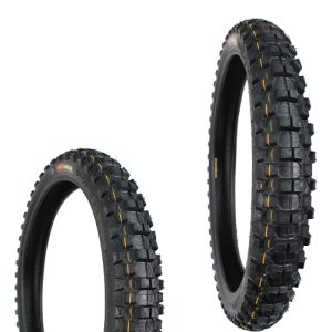 [LLA-3000] LLANTA 90/90-21 RUDOS BIKER  4 CAPAS CY242 DOBLE PROPOSITO USA CAMARA  ( TT)