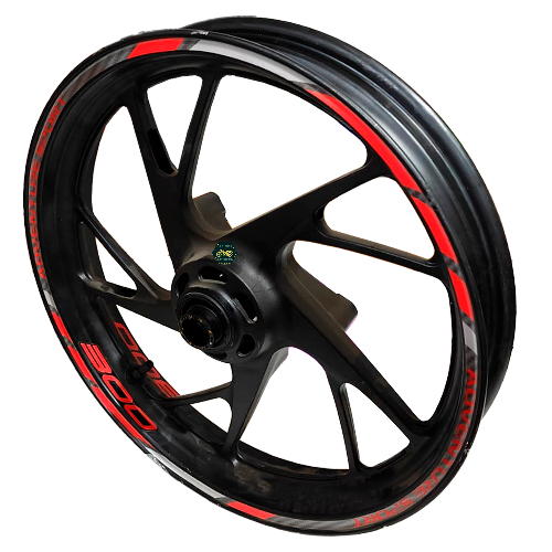 [E2-1079] Rin 17, de aspas (solido), color negro, 5 birlos