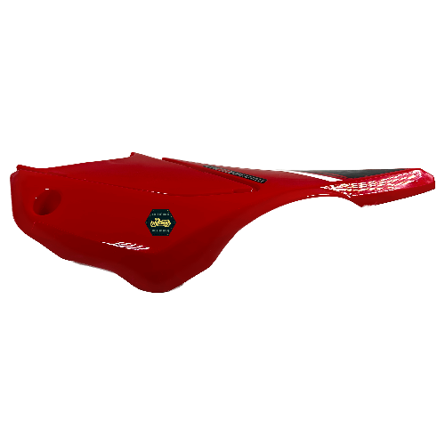[A9-1184] Cubierta lateral derecha negro rojo