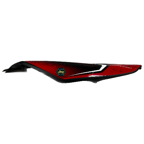 [VC12010700] Cubierta trasera derecha negro rojo