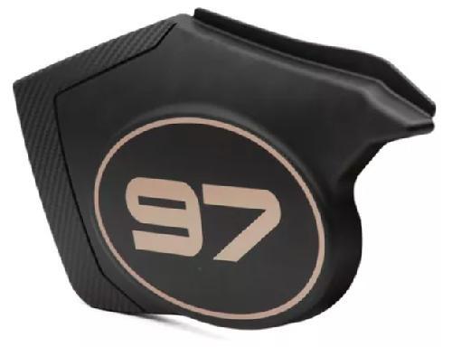 Cubierta lateral izquierda negro mate