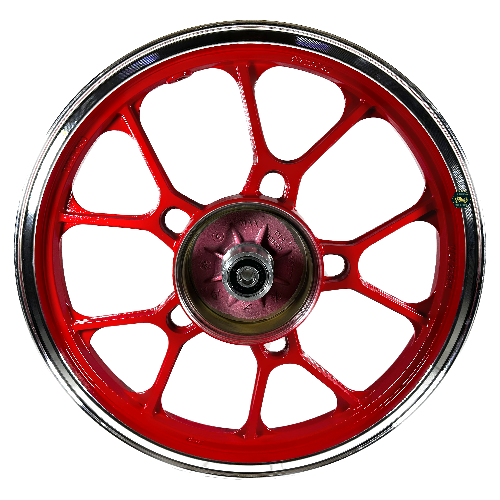 [E2-1140] Rin de aluminio trasero Rojo