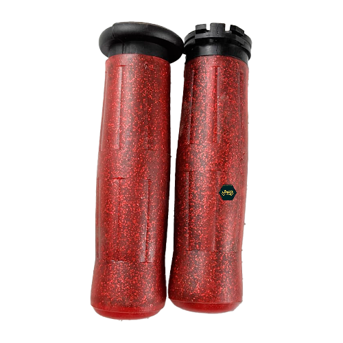 Par de puños (Empuñaduras Avon Grips Old School Rojo Chispeante)