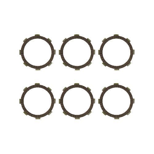 Pastas de clutch/embrague 6 piezas