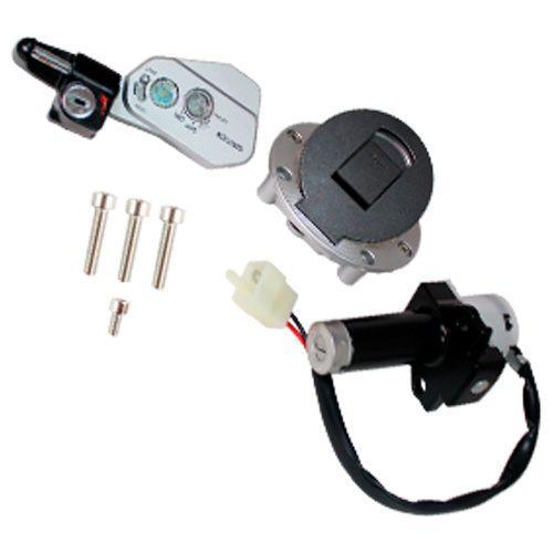 SWITCH INTERRUPTOR DE ENCENDIDO C/JUEGO DE LLAVES TAPON DE GASOLINA Y SEGURO DE ASIENTO 12 Vcc