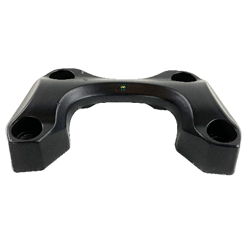 Base/soporte de manubrio superior color negro gloss