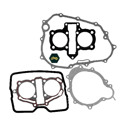 Empaques/juntas de motor, juego/kit/set (incluye 5 piezas: cabeza de cilindro, cilindro, clutch/embrague, estator/magneto, tapa de cabeza de punterias)