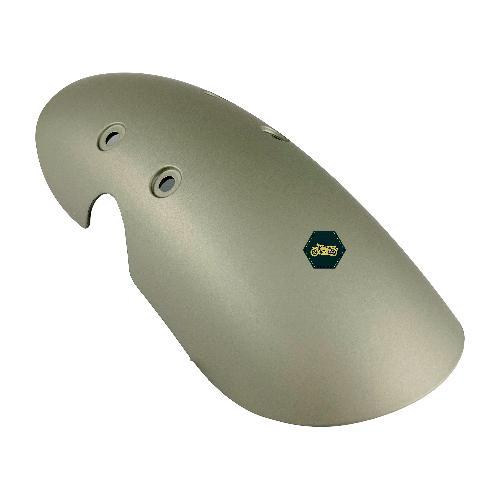 [E3-1091] Lodera/salpicadera delantera, material plastico, color arena/cafe mate