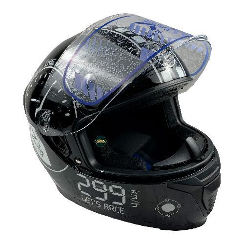 [K0-1026] CASCO CERRADO CARRERA  CERTIFICADO " DOT "