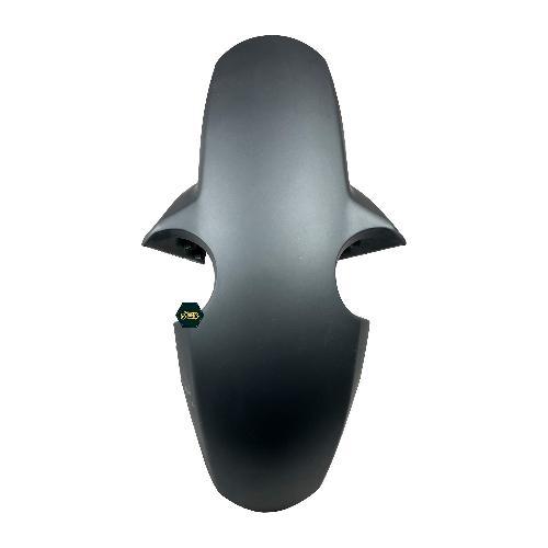 [E3-1002] Guardabarros/lodera/salpicadera delantera, material plastico, color negro mate