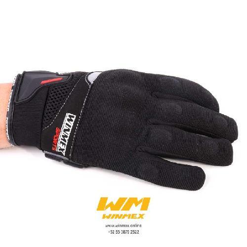 GUANTES DE PISTA WINMEX TALLA "XXL" CON TOUCH NEGRO