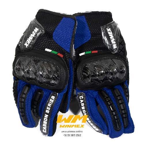 GUANTE PISTA WINMEX CARBON SERIES XL AZUL
