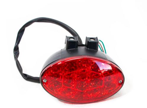 Calavera/luz trasera/stop mica color rojo