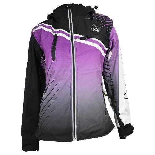 [CHA-034-L] CHAMARRA A-JACKETS CORTA C/CAPUCHA DAMA PROTECCIONES CERTIFICADAS REMOVIBLES L