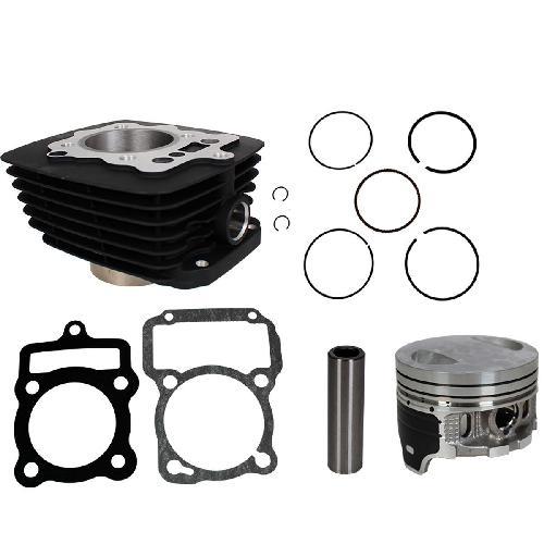 [C4-1003] Kit de cilindro color negro (incluye, anillos, cilindro, 2 juntas, perno, piston y seguros)