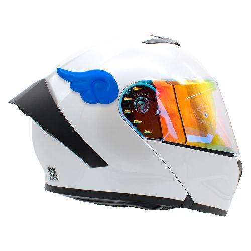 [K0-1036] ALAS PARA CASCO EN COLOR AZUL