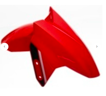 [E3-1079] SALPICADERA DELANTERA ROJO