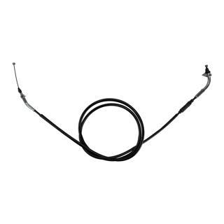 Cable/chicote de acelerador tipo simple. Con curva superior y curva inferior. Largo del cable XXXX y largo de chicote XXXX