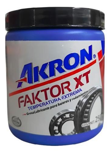 Grasa para baleros y rodamientos. Marca akron (250 gramos)