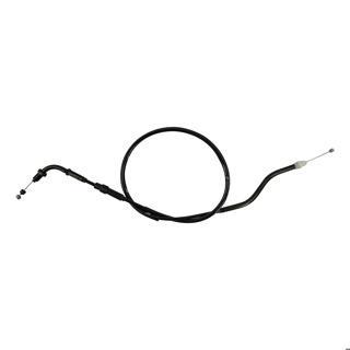 Cable/chicote de acelerador tipo simple. Con curva superior y curva inferior. Largo del cable XXXX y largo de chicote XXXX