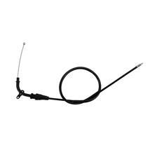 Cable/chicote de acelerador tipo simple. Con curva superior. Largo del cable XXXX y largo de chicote XXXX