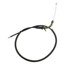 Cable/chicote de acelerador tipo simple. Con curva superior. Largo del cable XXXX y largo de chicote XXXX