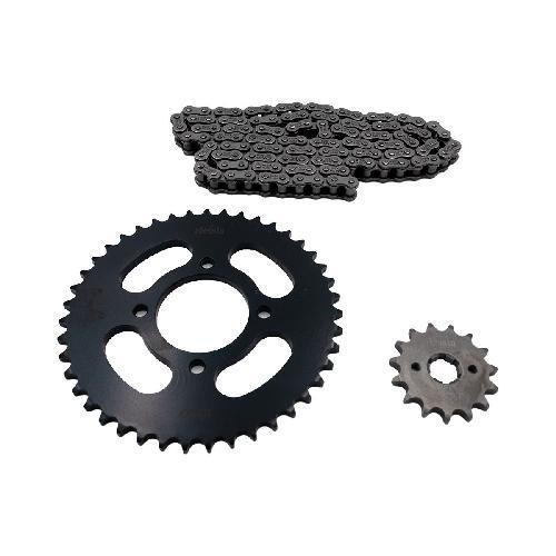 KIT DE SPROCKET IRON BOX CADENA REFORZADA 428H-116L SPROCKET 43/15T