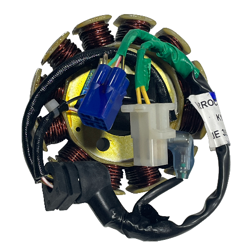 Corona/estator de 12 bobinas, 2 cables