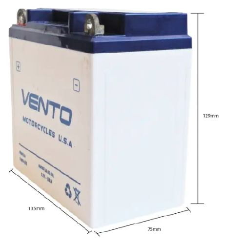 BATERIA VENTO GEL 12N9-BS  + ,-
